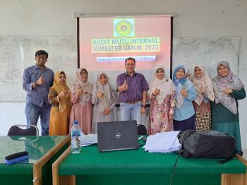AUDIT MUTU INTERNAL (AMI) PRODI TEKNIK SIPIL SEKOLAH TINGGI TEKNOLOGI PEKANBARU (STTP)