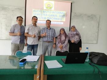AUDIT MUTU INTERNAL (AMI) PRODI SISTEM INFORMASI SEKOLAH TINGGI TEKNOLOGI PEKANBARU (STTP)